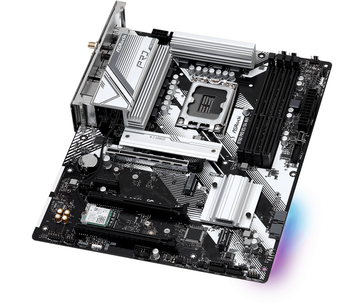 Pllakë amë ASRock B760 PRO RS/D4 WiFi