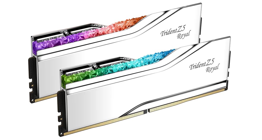Memorie G.Skill Trident Z5 Royal, DDR5, 32GB, 6400MHz, e argjendtë