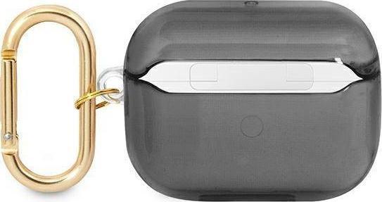 Kuti mbrojtëse Guess Strap Collection për AirPods Pro, me rrip, e zezë