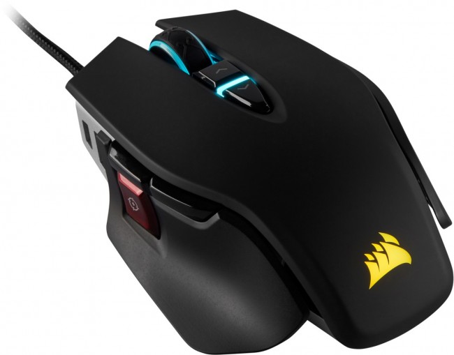 Гејминг глушец Corsair M65 RGB Elite, оптички 18000 DPI, USB, црн