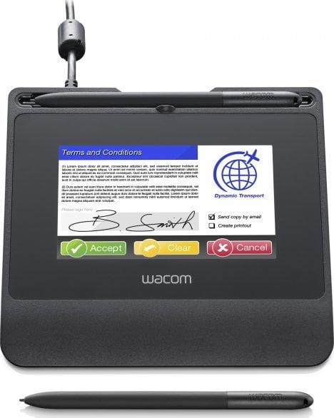 Tablet për nënshkrim Wacom STU-540, ekran LCD, lidhje USB, i zi