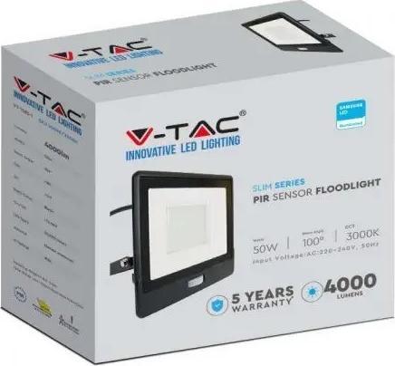 Projektor LED Floodlight V-TAC V-tac, 50W, 4000K, 4000lm, i zi