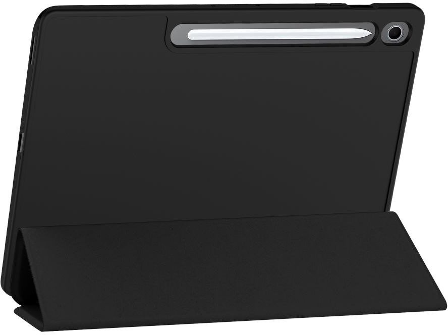 Mbulesë tablet Tech-Protect SmartCase Pen Case për Samsung Galaxy Tab S10 FE Plus, silikoni, funksion qëndrimi, e zezë