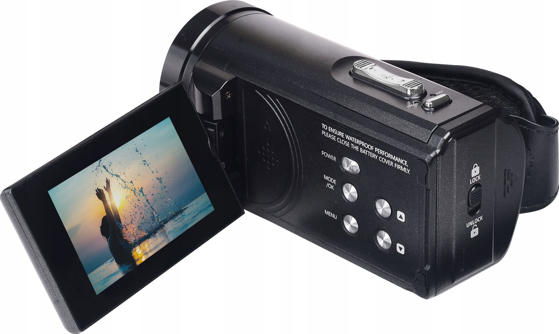 Kamera видео AgfaPhoto Realimove CC4000W, 4K, водоотпорна, црна