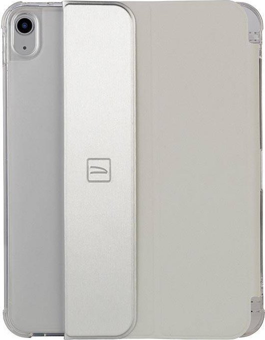Mbulesë tabletë Tucano Satin Case për iPad 10.9" 2022 gjenerata e 10, me mbajtëse Apple Pencil, argjendtë