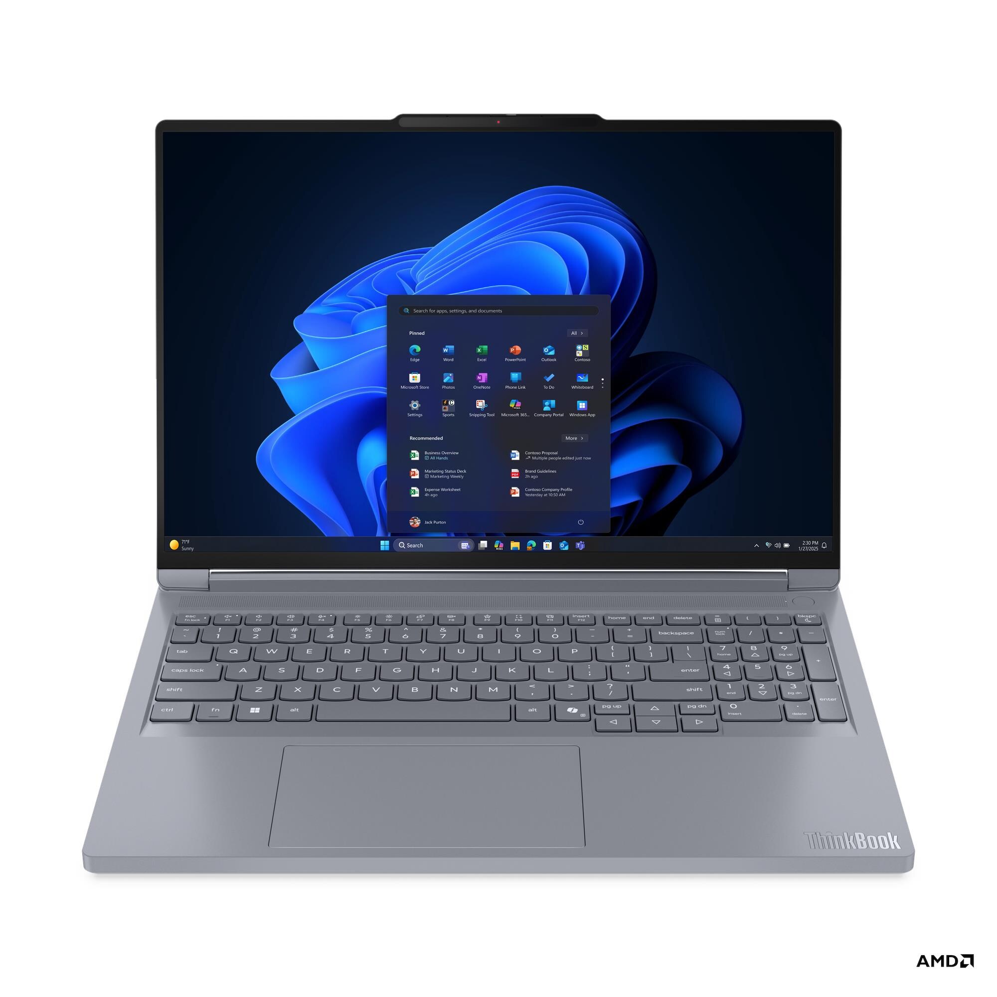Laptop Lenovo ThinkBook,16", AMD Ryzen 9-8940HX, 64GB RAM, 1TB SSD, NVIDIA GeForce RTX 5060, i hirtë
