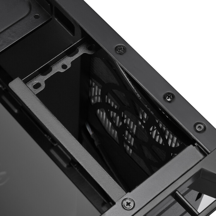Kasë kompjuteri SilverStone Lucid LD03, TG, e zezë