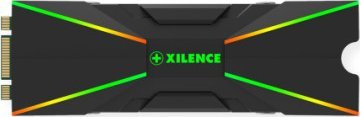 Ftohës SSD Xilence M2SSD.B.ARGB, për M.2 2280 PCIe NVMe SATA, ARGB 3PIN 5V, i zi
