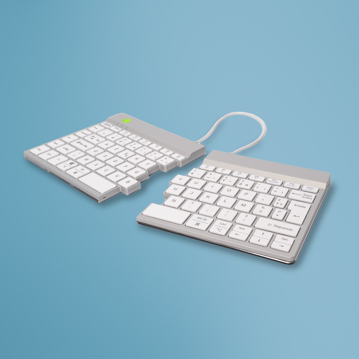 Tastierë R-Go Tools R-Go Split Break, ergonomike, me softuer Break, e zezë