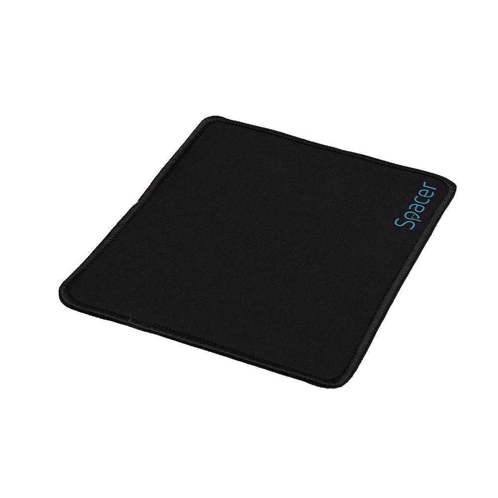 Mousepad Spacer SP-PAD-S, i vogël, i zi