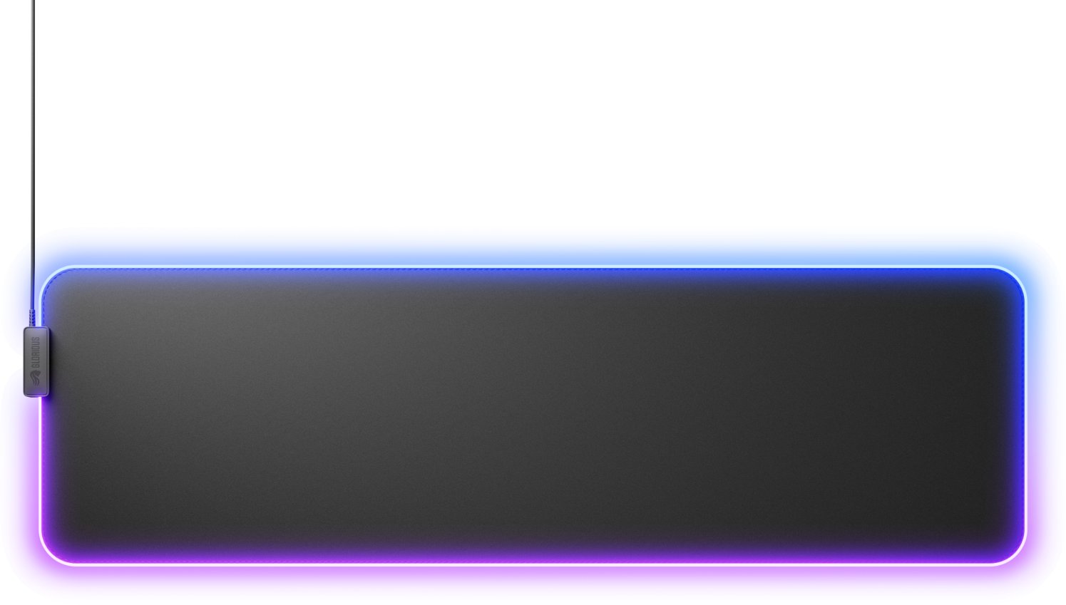 Mouse pad gaming Glorious GLED 2 Large Extended, RGB, i zi