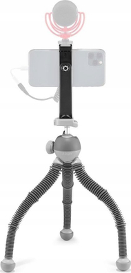 Trekëmbësh JOBY PodZilla Large Kit, kapacitet 2.5kg, me GripTight 360, gri