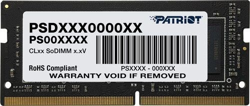Memorie Patriot Signature Line, 16GB DDR4 2400 MHz SO-DIMM, e zezë