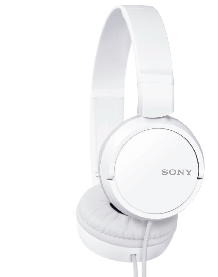 Kufje Sony MDR-ZX110 On-Ear, të bardha