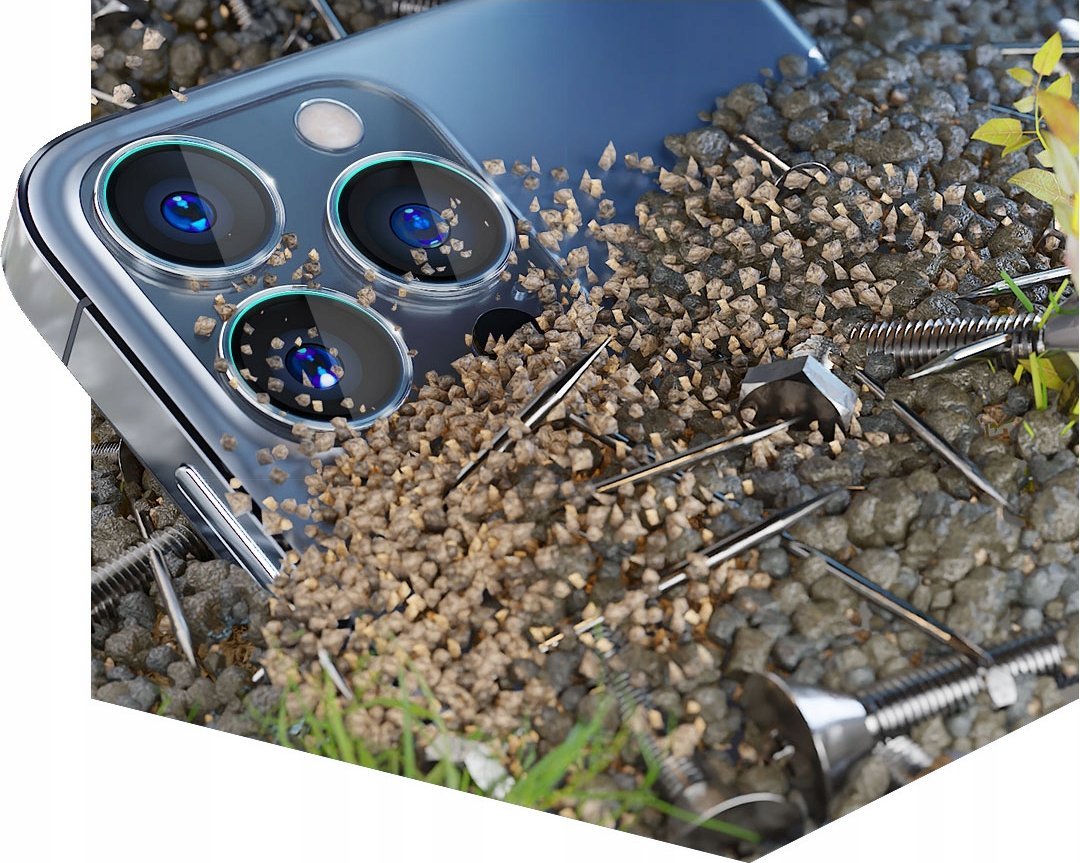 Mbrojtës kamere 3MK Lens Protection Pro, për iPhone 16 Pro 16 Pro Max, titanium silver