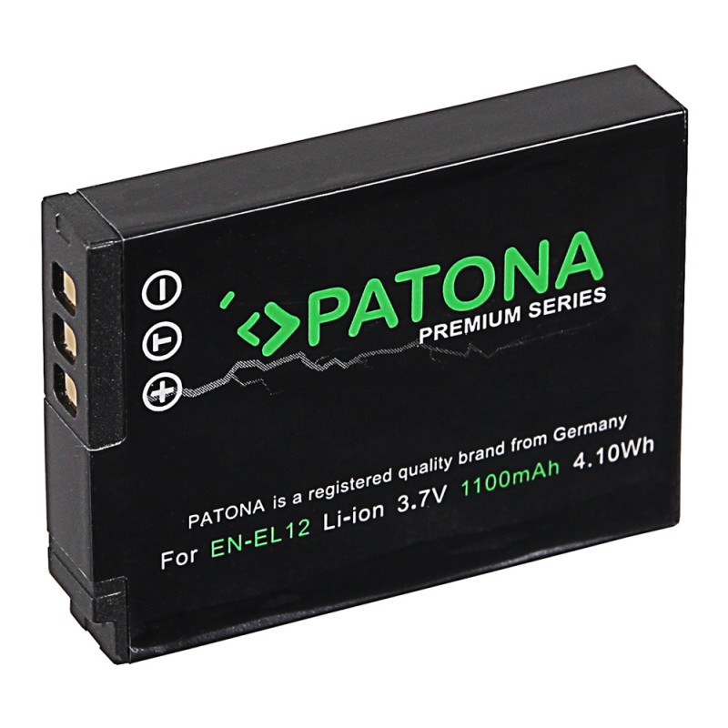 Bateri PATONA Premium për Nikon EN-EL12