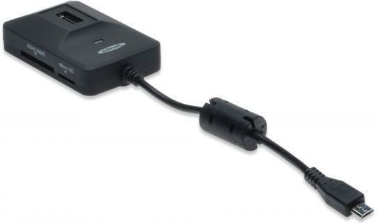 Lexues karte + USB Hub Ednet 2.0, i zi