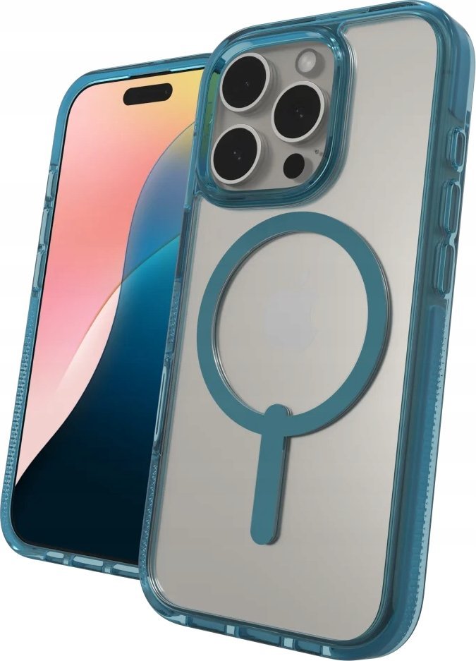 Мбештјелес ZAGG Santa Cruz Snap за iPhone 16 Pro, MagSafe, River Blue
