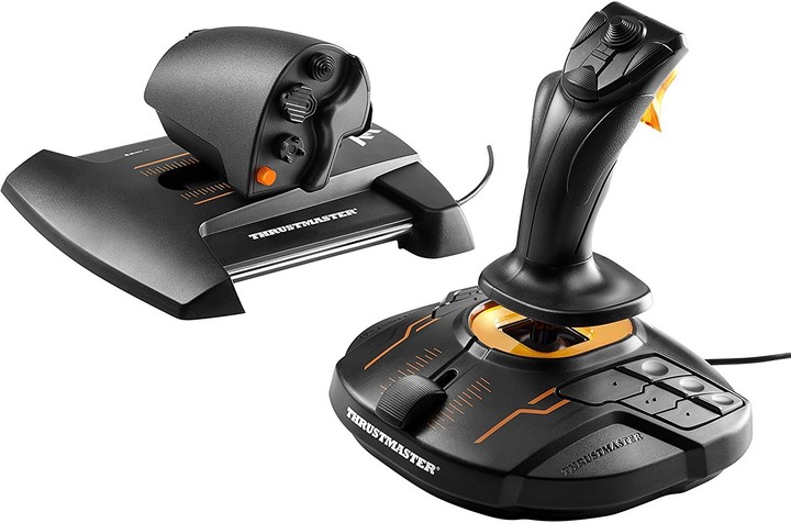 Joystick Thrustmaster me pedale T.16000M