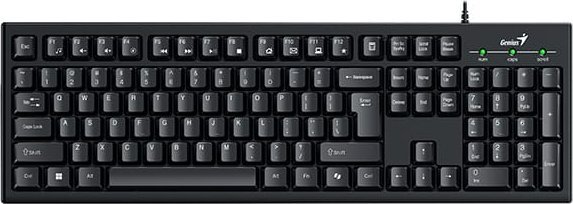 Set tastierë dhe mi Genius KM-100SE Copilot, USB, 1200 DPI, i zi