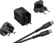 Karikues rrjeti Energizer Ultimate GaN 20W, USB-C PD, me kabllo USB-C, i zi