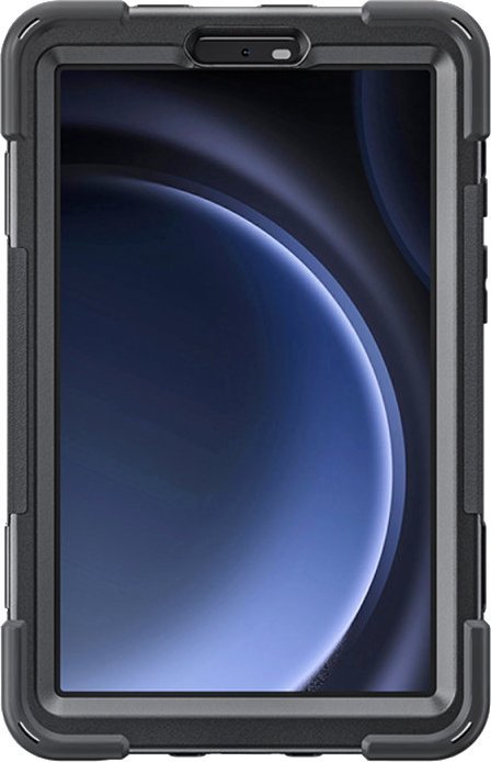 Mbulesë tablet 4smarts Rugged Case Grip për Samsung Galaxy Tab A9, kundër rënies, kundër goditjeve, e zezë
