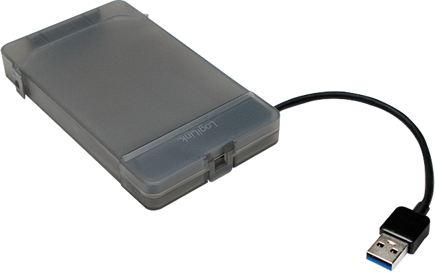Kuti e jashtme LogiLink AU0037, 2.5" SATA, USB 3.0, e zezë