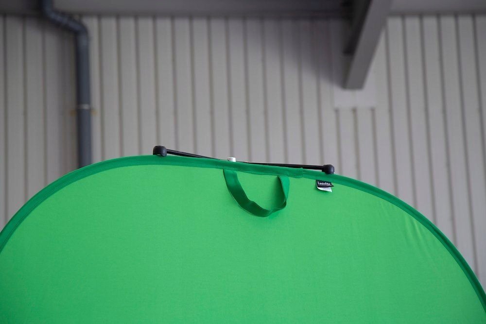Фотографско позадина Manfrotto Collapsible, 1.8 x 2.1m, Chromakey зелена