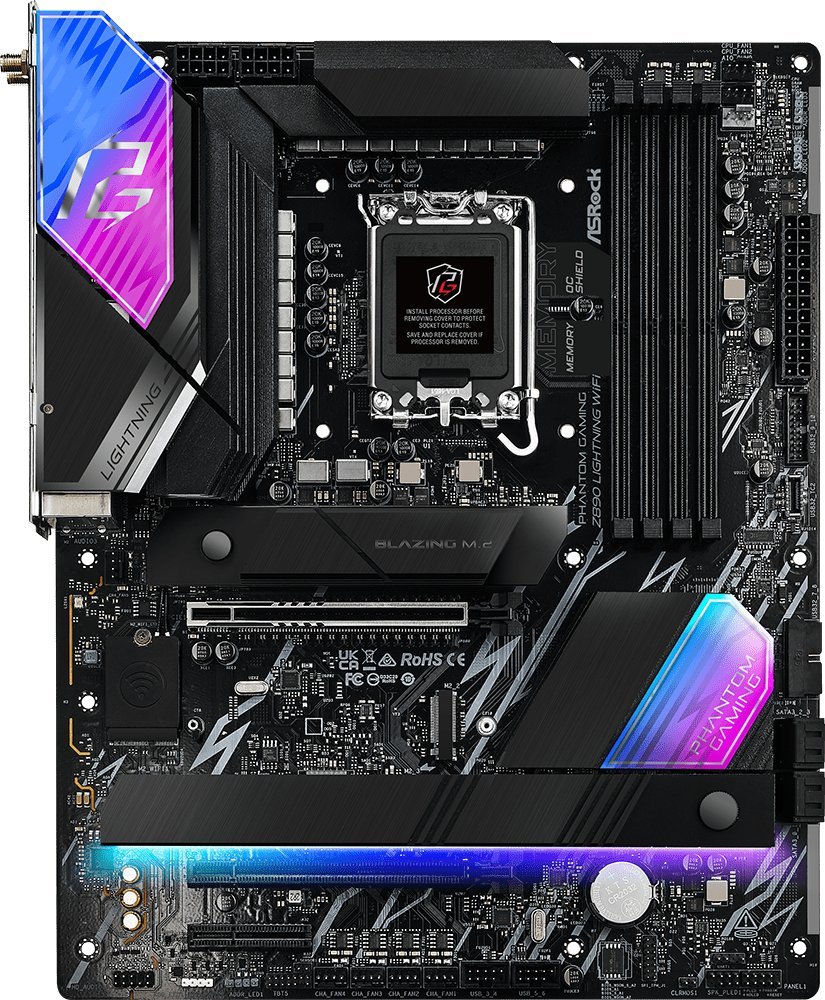 Pllakë amë ASRock Z890WiFi, LGA1851, DDR5, Wi-Fi 7
