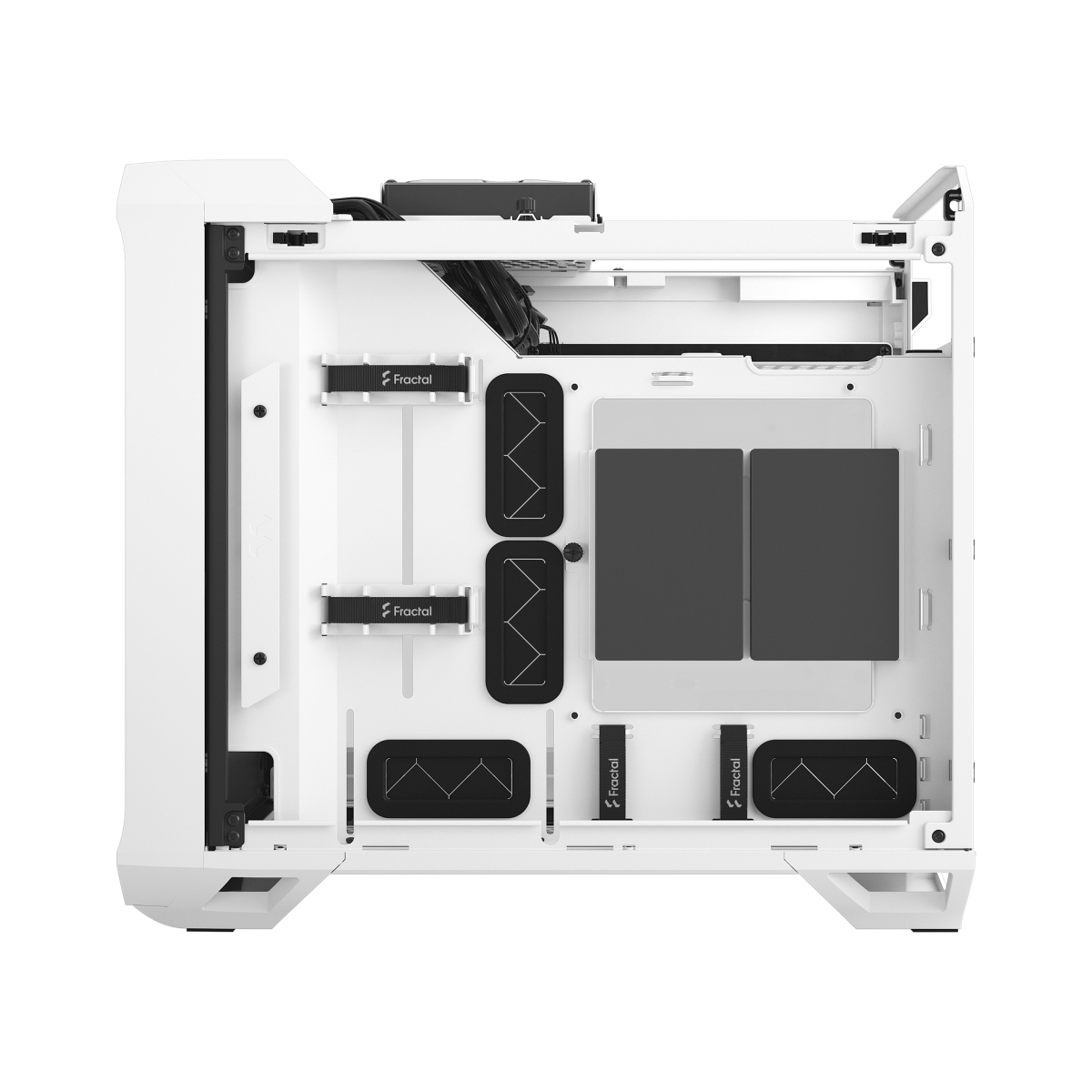 Kasë për PC Fractal Design Torrent Nano White TG Clear Tint, e bardhë