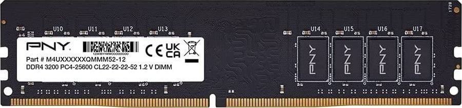 Memorie PNY Performance, DDR4, 32 GB, 3200 MHz, CL22, MD32GSD43200-SI