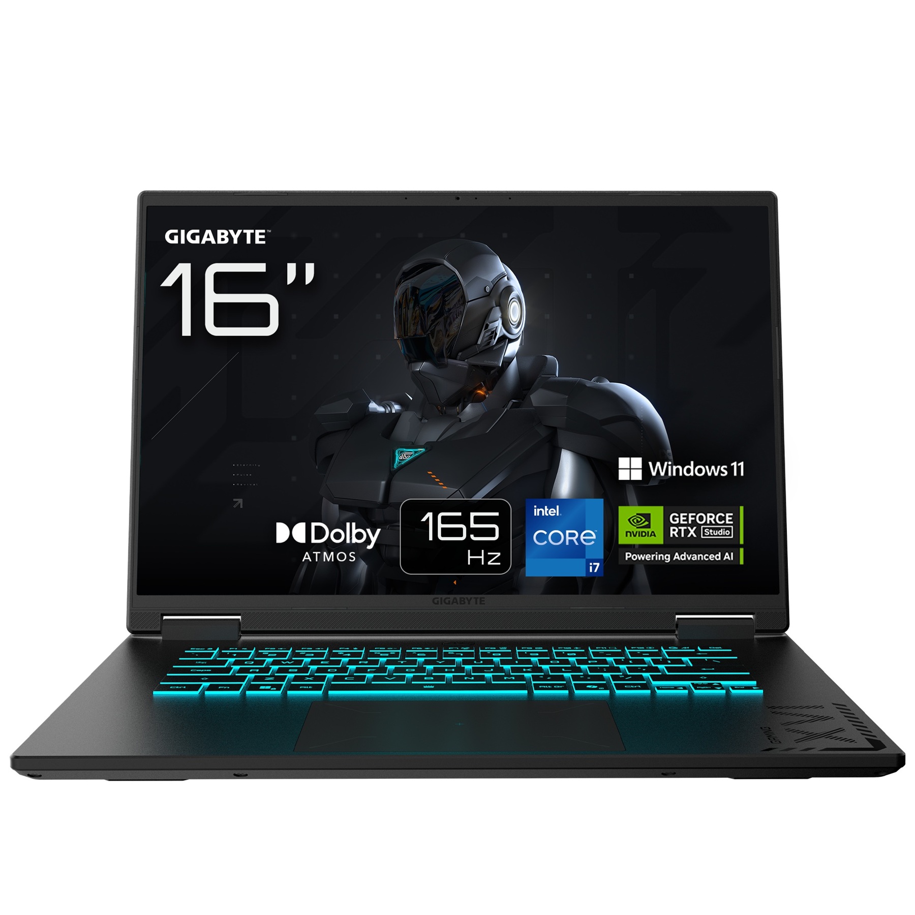 Laptop gaming Gigabyte A16 CVHI3CZ894SH, 16" WUXGA 165Hz, i7 13620H, 16GB RAM, 1TB SSD, RTX 5060, i zi