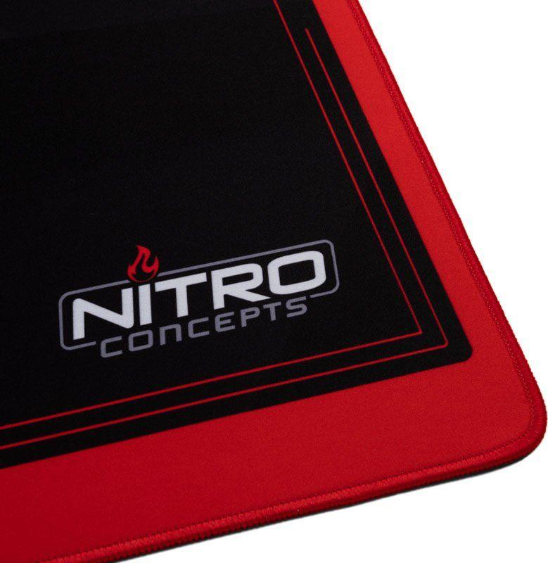 Mauspad Nitro Concepts Deskmat DM12, XXL, i kuq