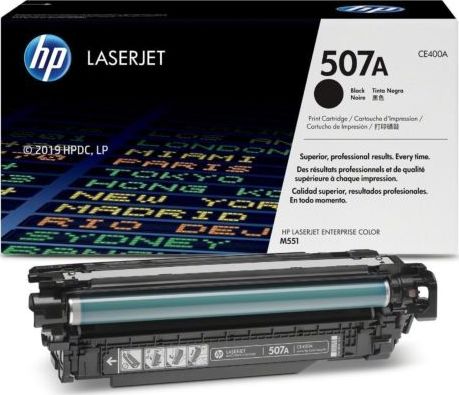 Toneri HP 507A CE400A, origjinal, i zi