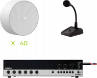 Ѕиден звучник AUDAC NELO706VI, 6.5\", моно, бел