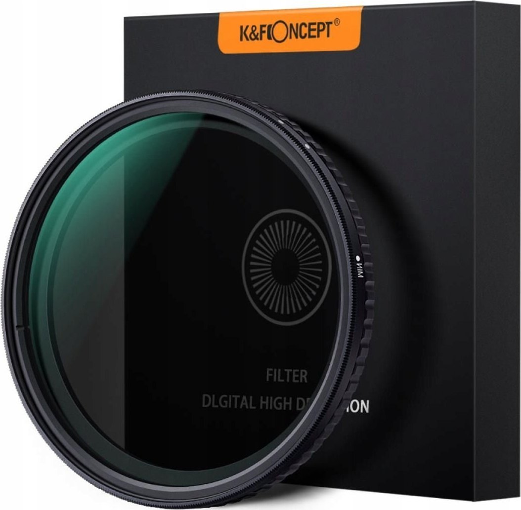 Filter ND variabël K&amp;F Concept Nano X HD MC Pro KF01.1443, 37 mm, ND8 ND128, gri