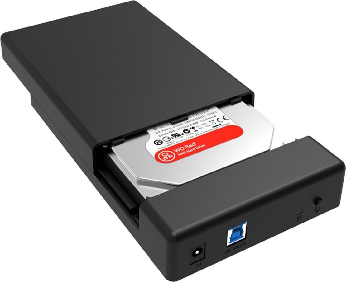 Надворешно куќиште за диск Orico 3588US3, 3.5", USB 3.0, црна