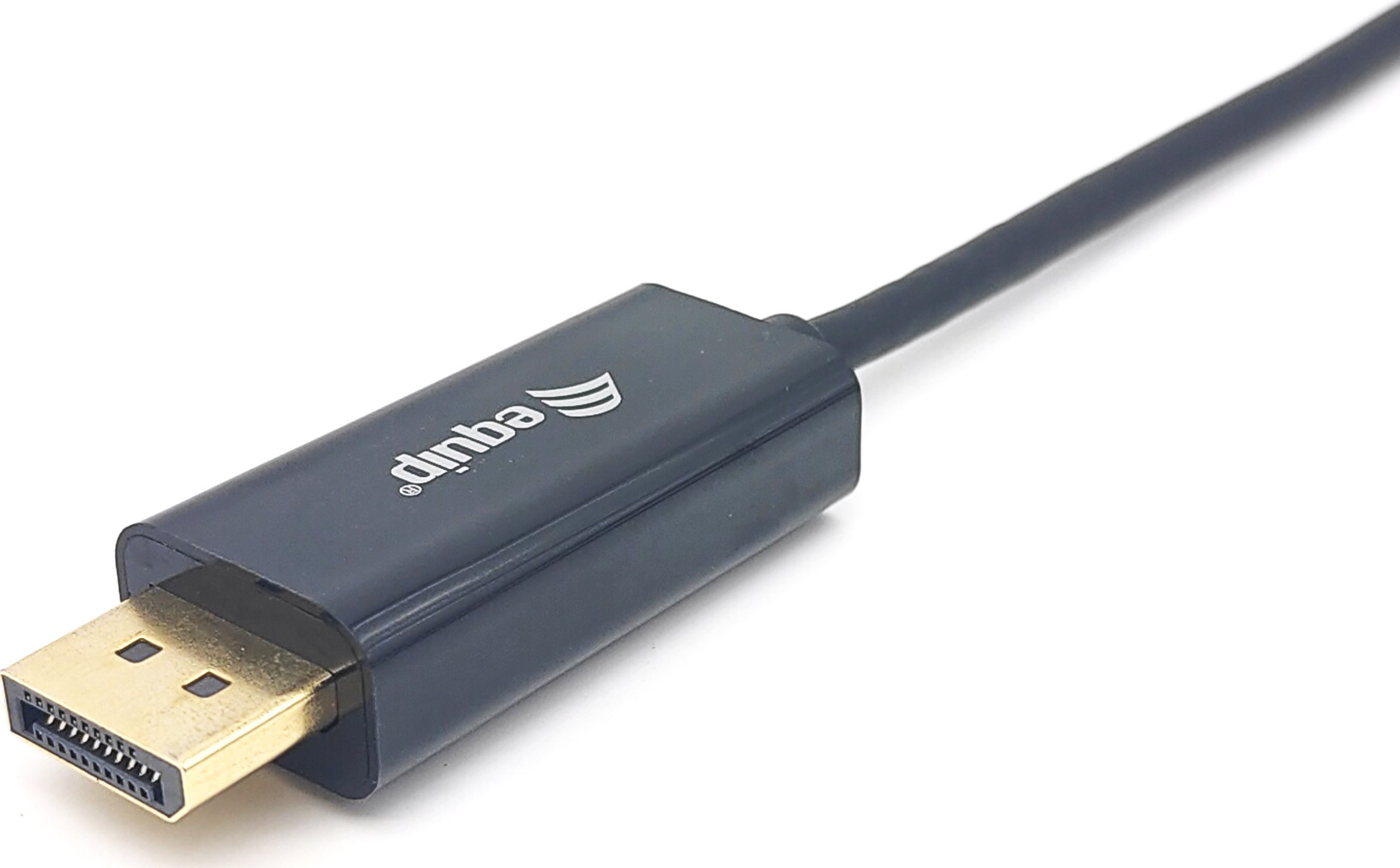 Кабел Equip USB-C во DisplayPort, 1.0m, 4K 60Hz, црна