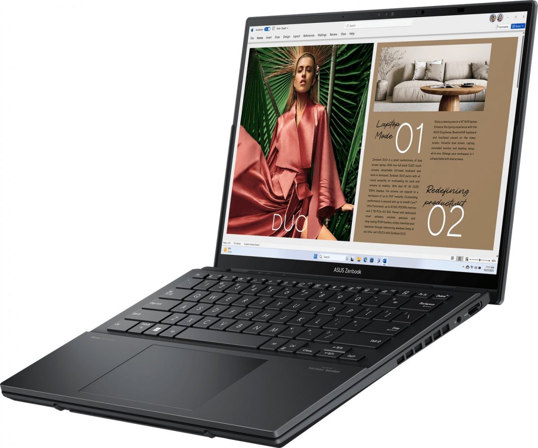 Laptop Asus Zenbook, 14", Intel Core Ultra 9, 32GB RAM, 1000GB SSD