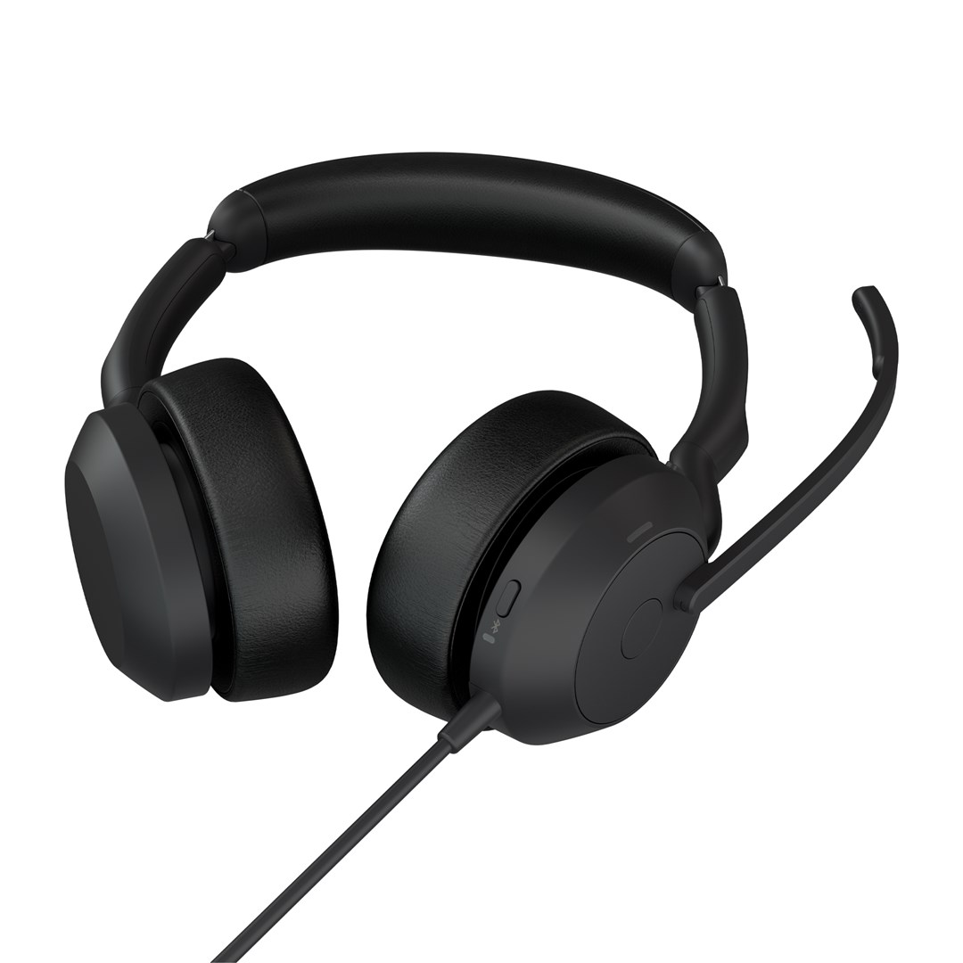 Kufje Jabra Evolve2 50 UC Stereo, USB-A, të zeza