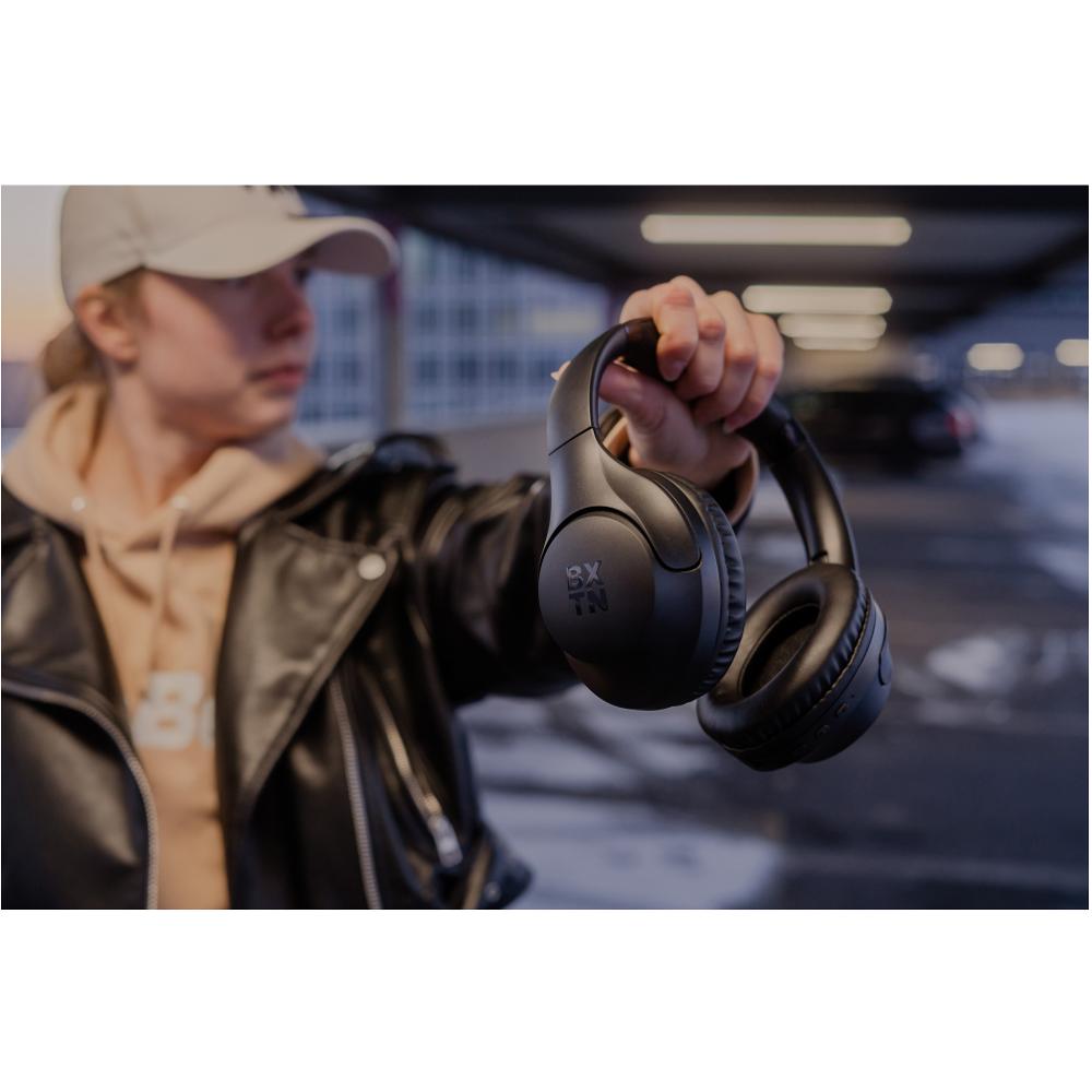 Kufje Wireless Buxton BHP 8700 BLACK BT – Bluetooth 5.3, Ngjyrë e Zezë