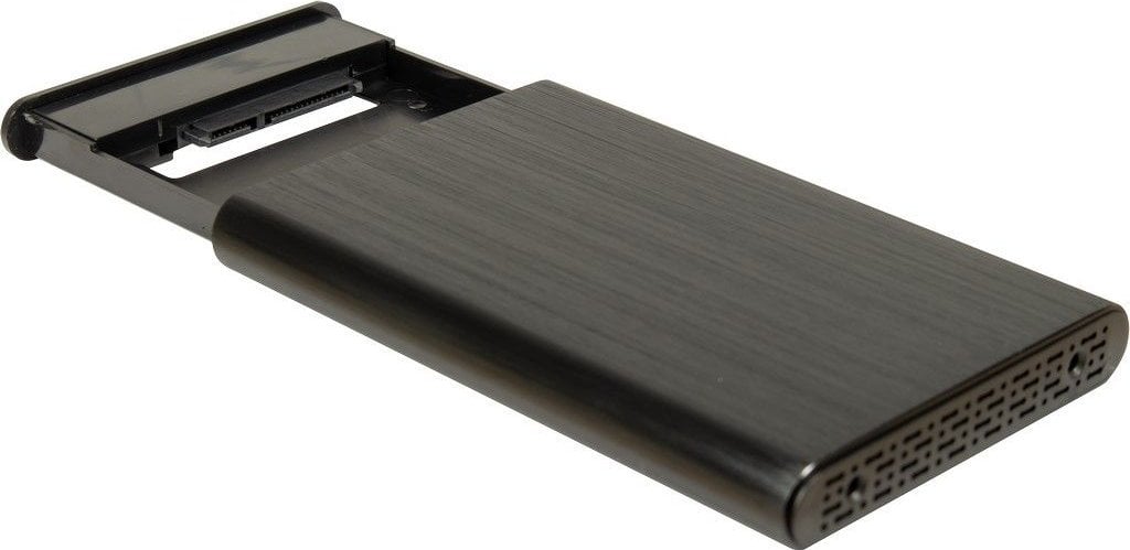 Kuti eksternale Inter-Tech GD-25010, 2.5", USB Type-C 10 Gbit/s, e zezë