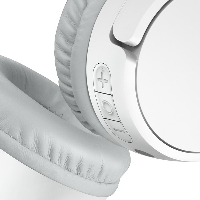 Kufje Belkin SoundForm Mini, Bluetooth, 3.5mm, të bardha
