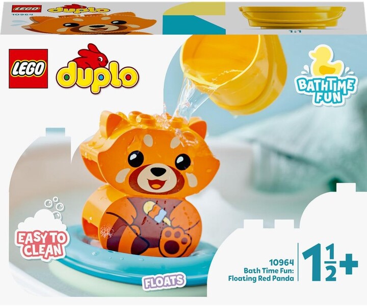 Set LEGO DUPLO 10964 Bath fun: Floating red panda