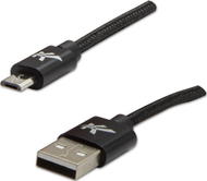 Kabllo USB Logo USB A në microUSB, 1m, e zezë