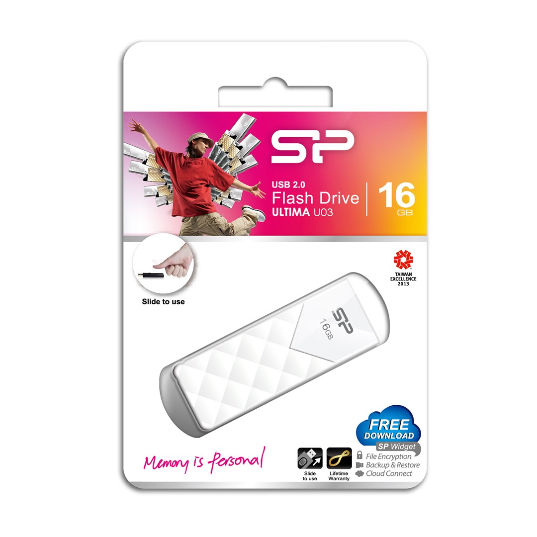 USB Silicon Power Ultima U03, 16 GB, USB Type-A