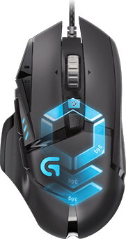Maus gaming Logitech G502 Proteus Spectrum RGB, i zi