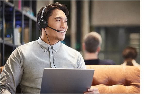 Kufje me kabllo Jabra Evolve2 30 SE, USB Type C, USB Type A, të zeza