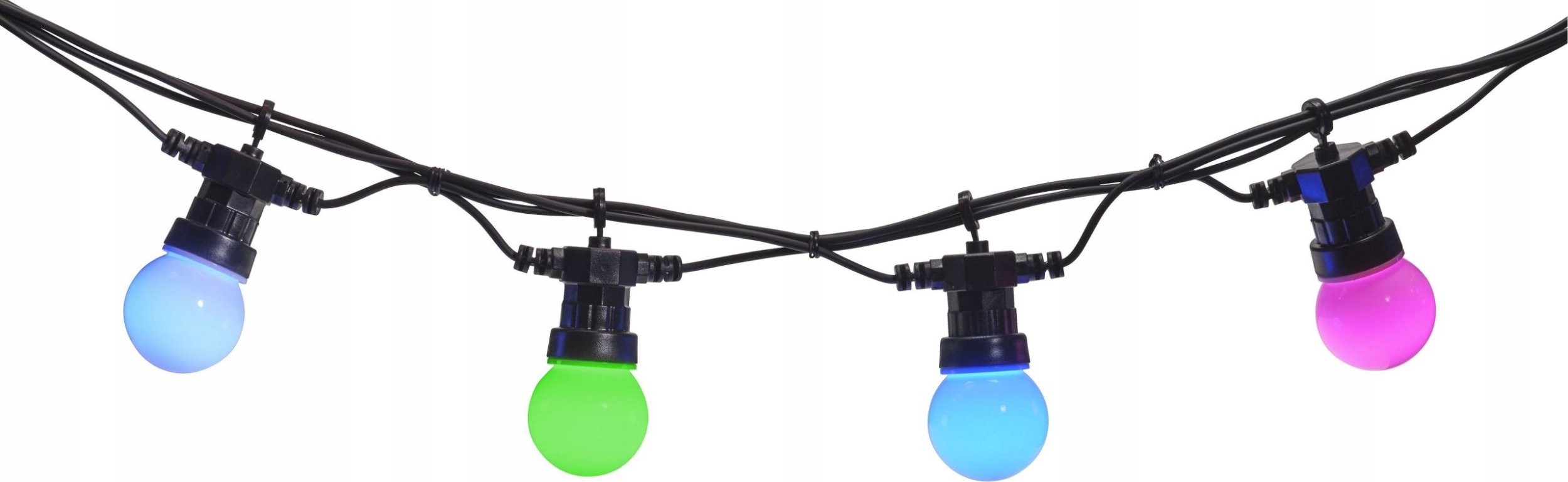 Dritë dekorative smart Denver SLP-515, 14m, WiFi, shumëngjyrëshe