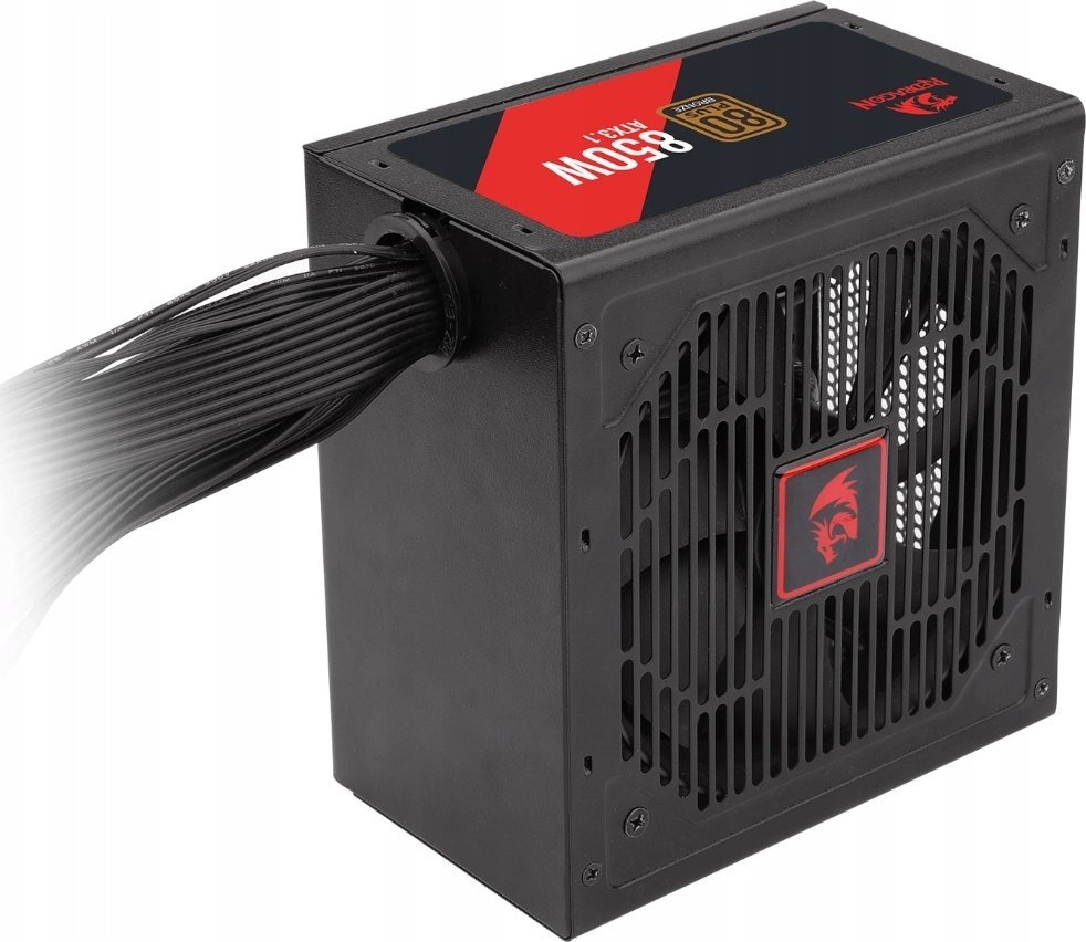 Furnizues energjie PC Redragon GC-PS030, 850W, 80 Plus Bronze, ATX 3.1, i zi